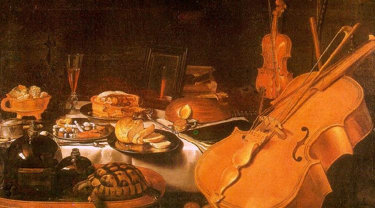  Still Life with Musical Instruments